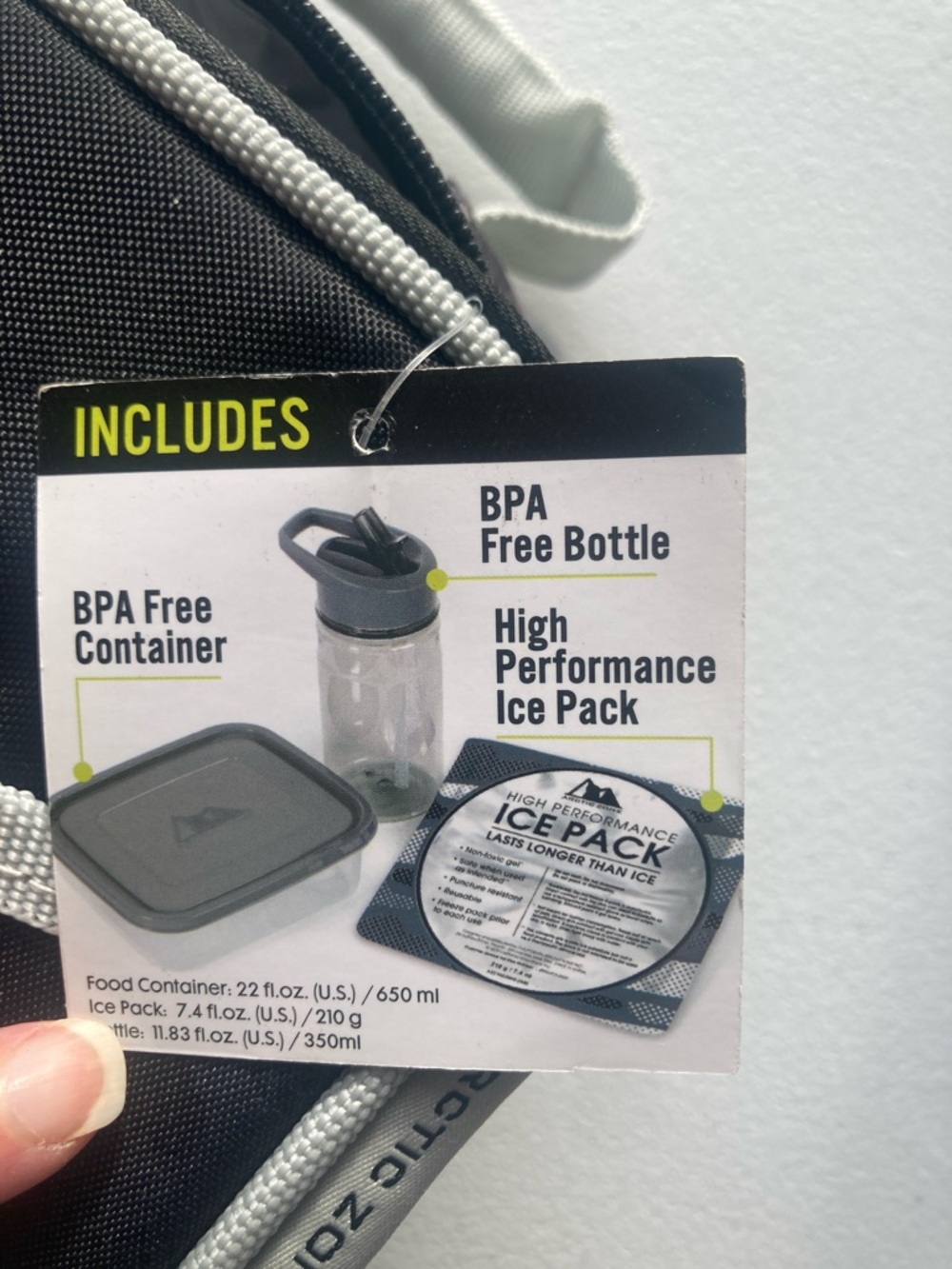 Arctic Zone camo print lunch box BPA food and drink container & ice pack - Picture 4 of 17